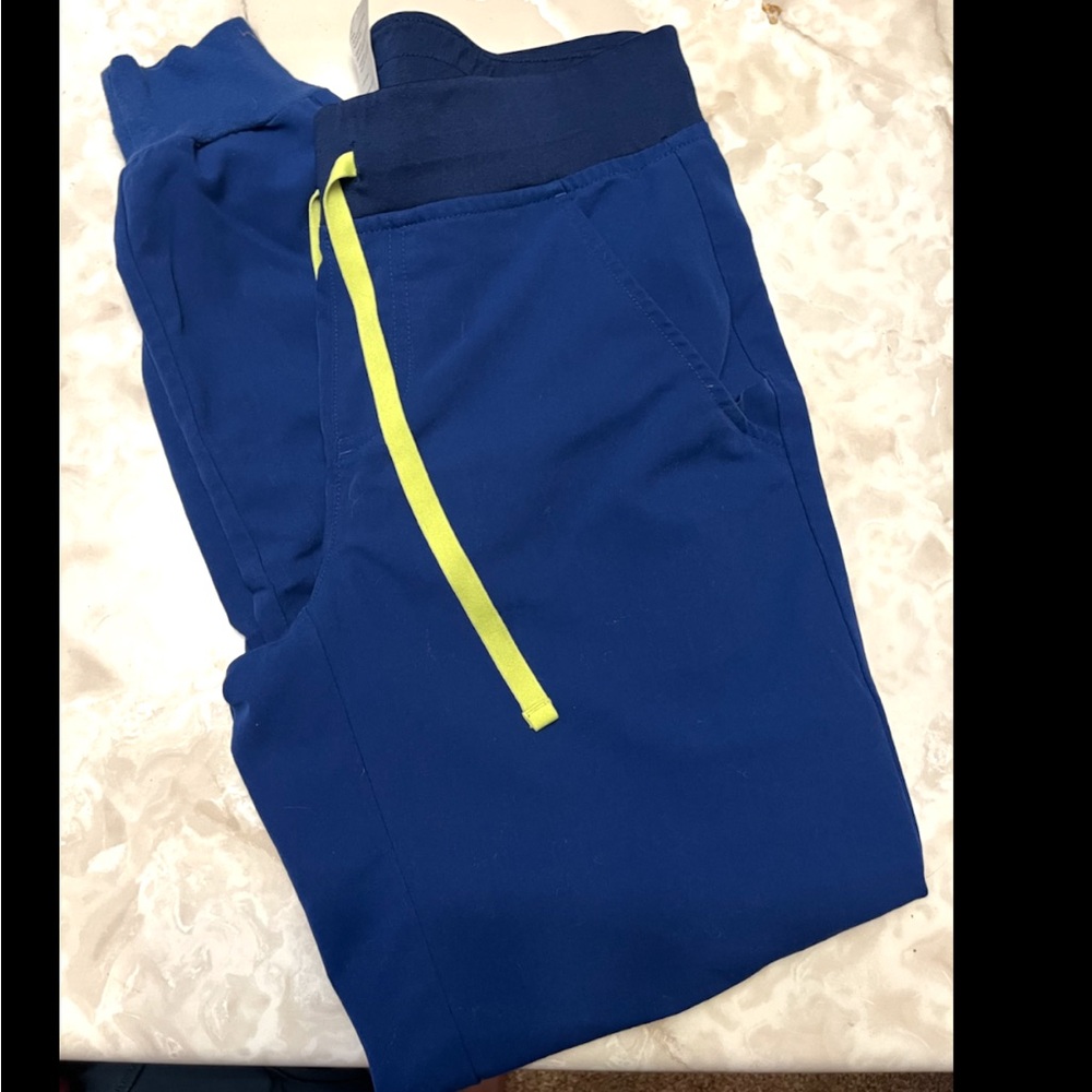 Electric blue Zamora joggers. Xs/r